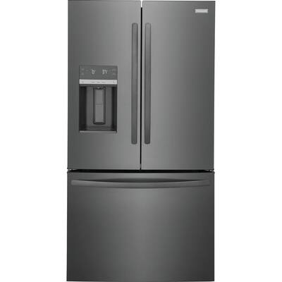 27.8 Cu. Ft. French Door Refrigerator in Black Stainless Steel