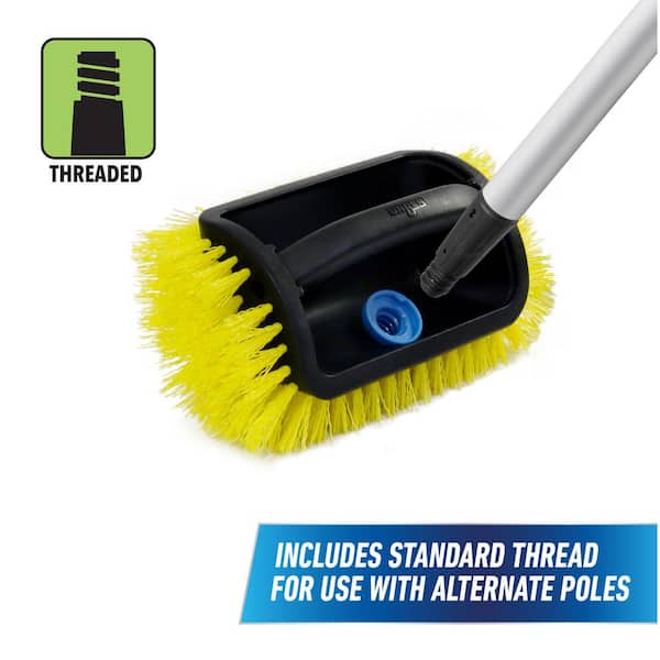 Anvil Extendable Long Handle Scrub Brush 410-160-0111 - The Home Depot