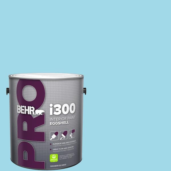 BEHR PRO 1 gal. #520A-3 Nevada Sky Eggshell Interior Paint