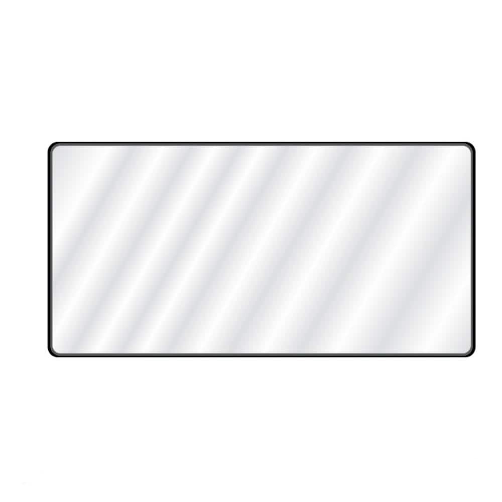 Raven 72 in. W x 36 in. H Rectangular Metal Framed Wall Mounted Bathroom Va