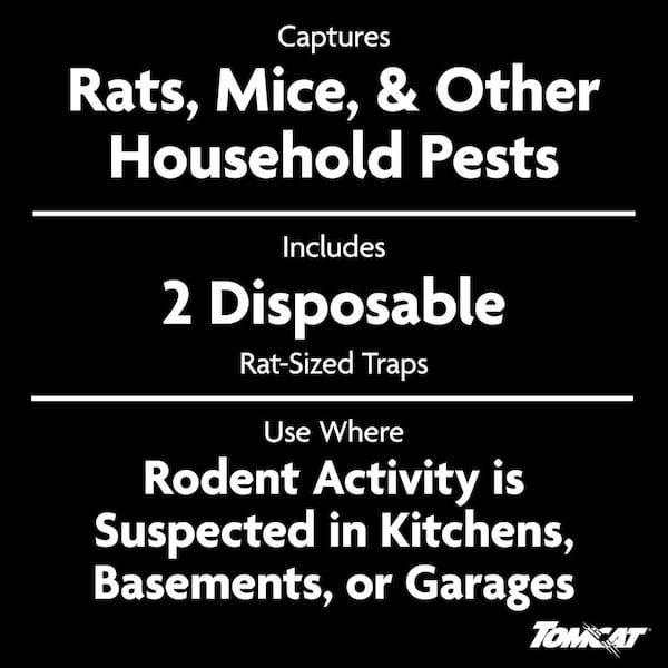 Super Hold Glue Traps Rat Size, Ready-to-Use Rat, Mouse, Snake, Cockroach, Spider, and Scorpion Glue Traps (Two 2-Packs)