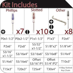 Variety Screwdriver Set (25-Piece)