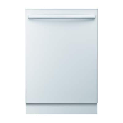Ascenta 24 in. White Series Top Control Tall Tub Dishwasher with Hybrid Stainless Steel Tub, 50dBA
