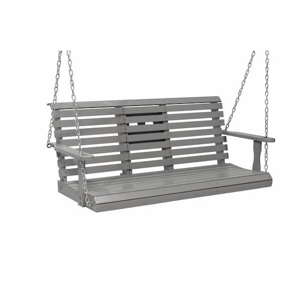 porch swing gray