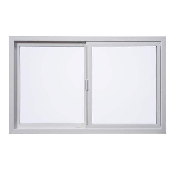 Milgard Windows & Doors 48 in. x 36 in. Tuscany Left-Hand XO Sliding Vinyl Window - White