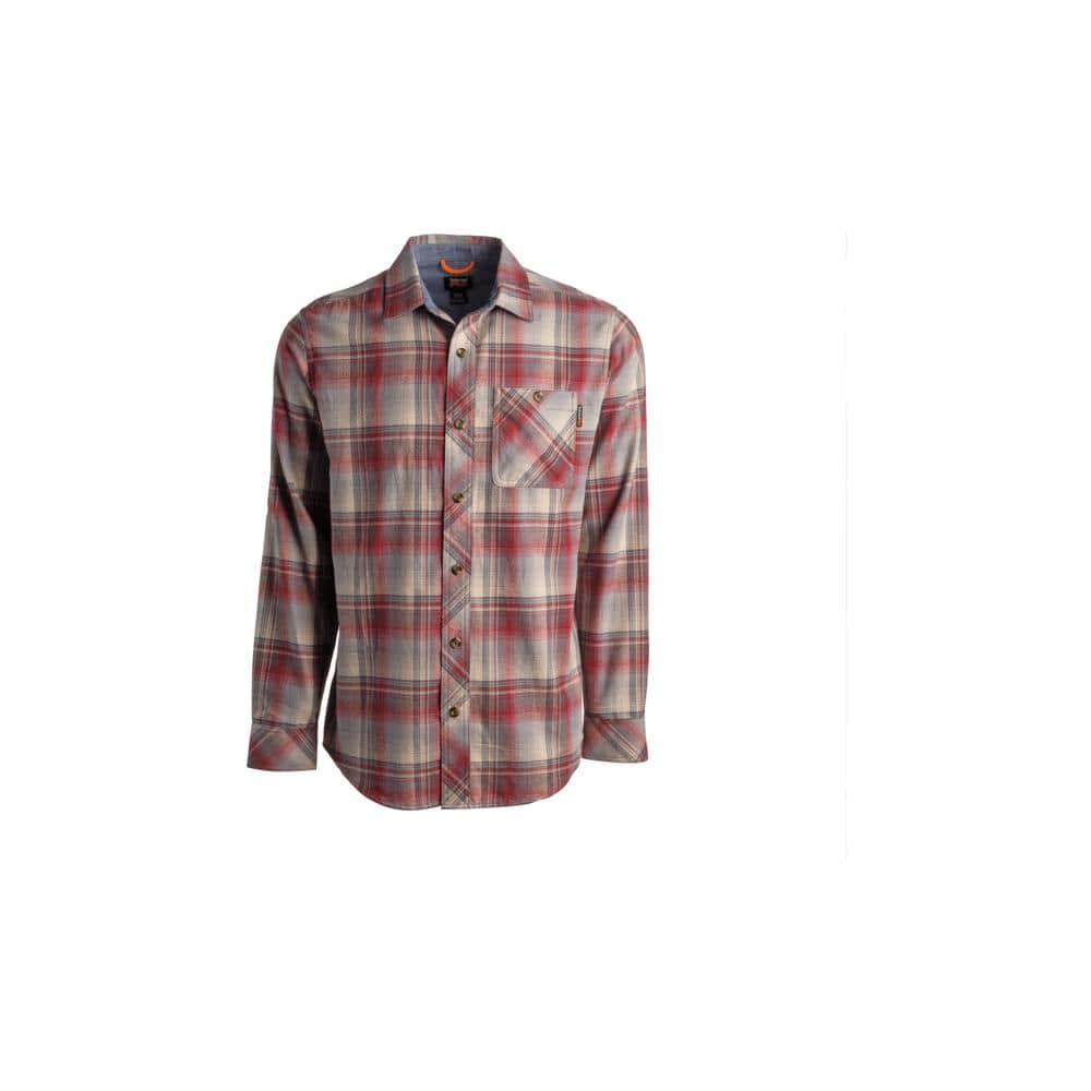 Fashion Men's Shirts & Tops RRL RRL Ralph Lauren Plaid Twill Flannel 100%  Cotton Thick Workshirt Men's M Medium 