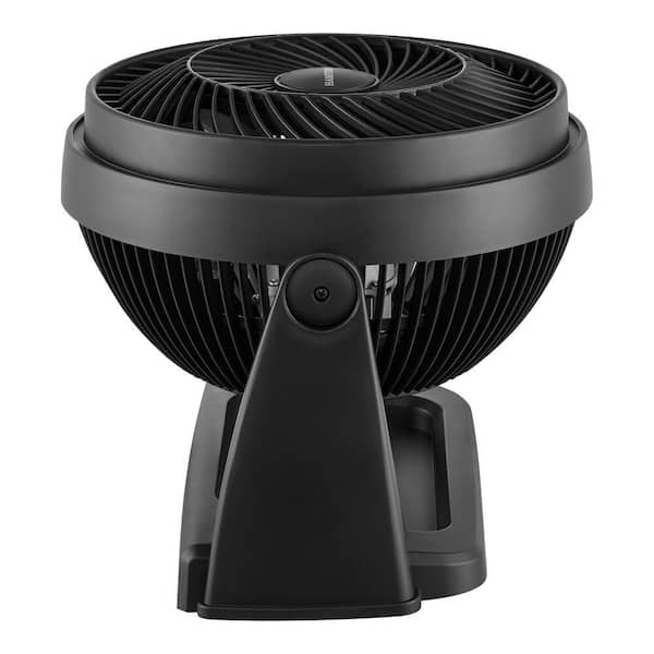 Hampton Bay 9 in. 3 Speed Personal Desk High Velocity Table Fan in Black  TF-810S - The Home Depot