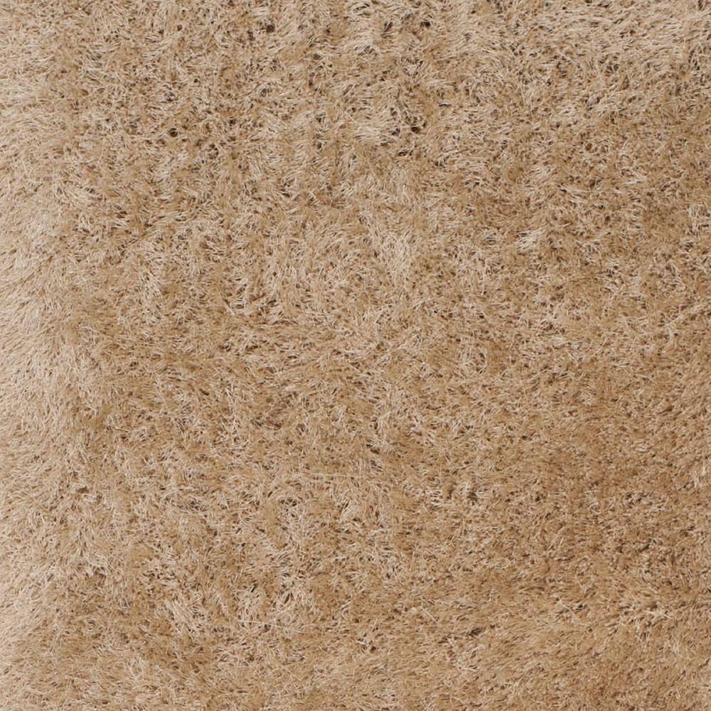 Champagne Hand-Tufted Shag Runner Rug, 2'3" x 6'