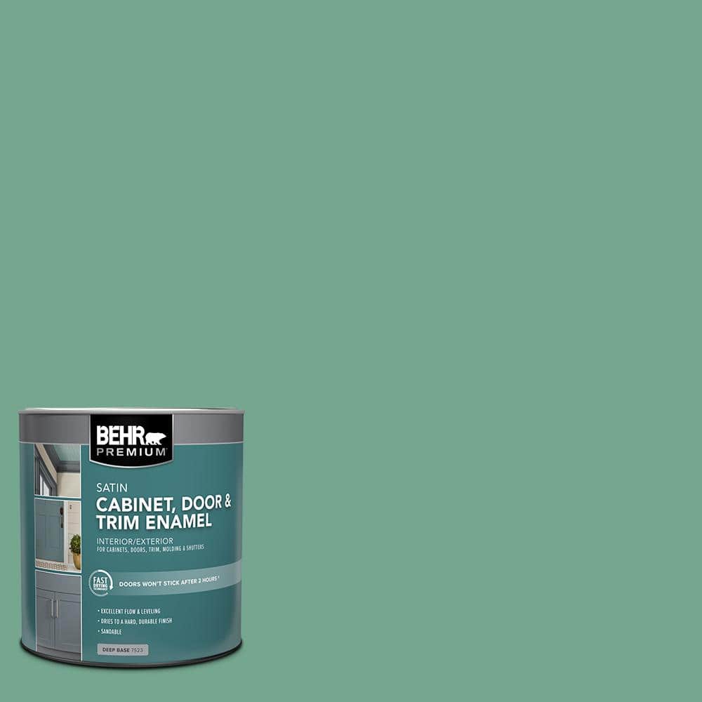 1 qt. #M420-5 Free Green Satin Enamel Interior/Exterior Cabinet, Door & Trim Paint price history on PriceWatchPro