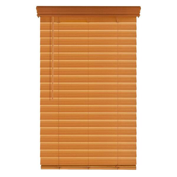 ◆タチカワ◆ウッドブラインド◆W1360×H980◆Z-2507BL1◆ Home Decorators Collection Chestnut Cordless 2-1/2 in. Premium