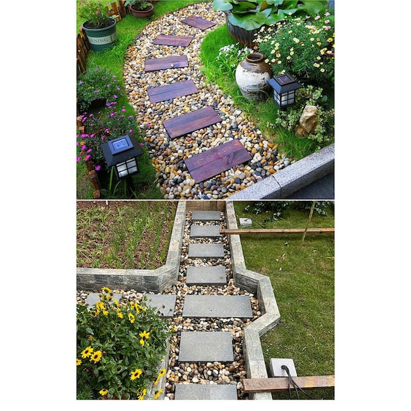 0.25 cu. ft. 0.5 in. to 1.5 in. 20 lbs. Black Grade A Polished Pebbles (108-Pack Pallet) 0.25 cu. ft. 0.5 in. to 1.5 in. 20 lbs. Black Grade A Polished Pebbles (108-Pack Pallet)