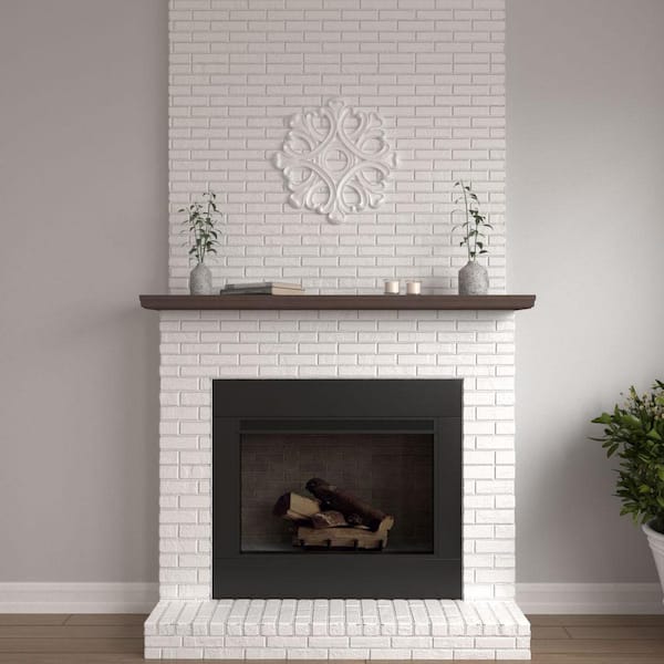 Ekena Millwork CM18KE2 18-Inch OD X 3 1/2-Inch ID X 1 1/4-Inch P Kent Ceiling Medallion, Two