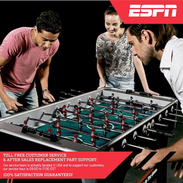 Outdoor weather resistant foosball table - 2 colors options