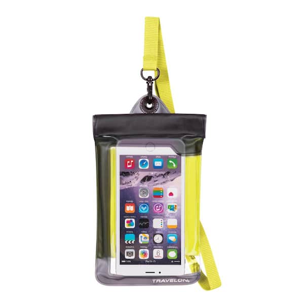 Travelon Yellow Waterproof Smart Phone Pouch