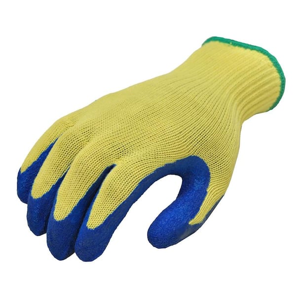 G & F 1607M Blue Kevlar Cut Resistant Work Gloves, Medium