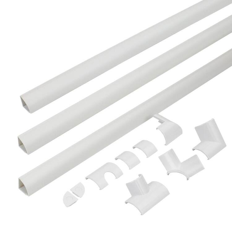 Commercial Electric 1/4 Round Cord Channel Kit