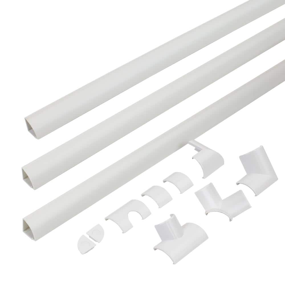 Commercial Electric 1/4 Round Cord Channel Kit