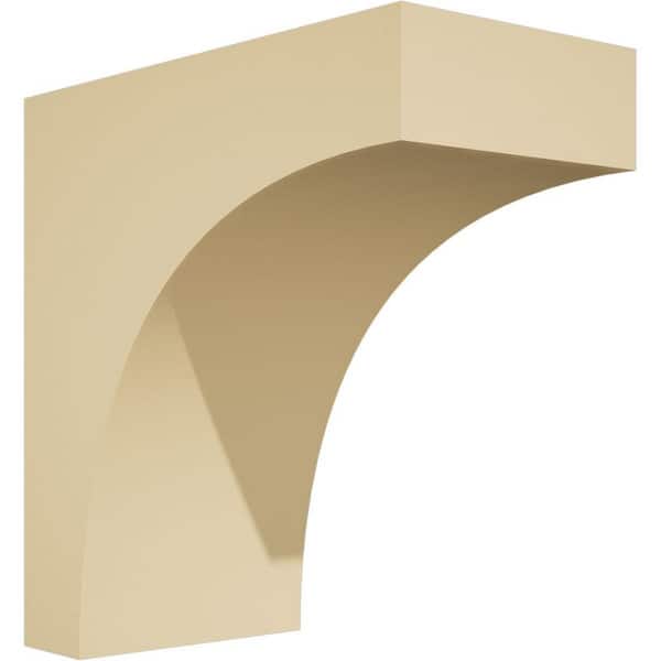 Ekena Millwork Standard Stockport 3 in. W x 6 in. H x 6 in. D Signature Urethane Polyurethane Corbel
