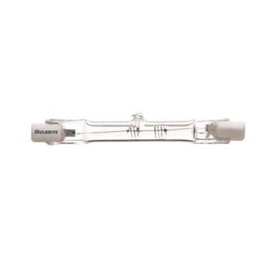Halogen Lamps 500W Type-J 4 3/4 Inch 118mm T3 R7S RSC Quartz Double Ended  Contact 120V (4/Pack) - Halogen Bulbs 