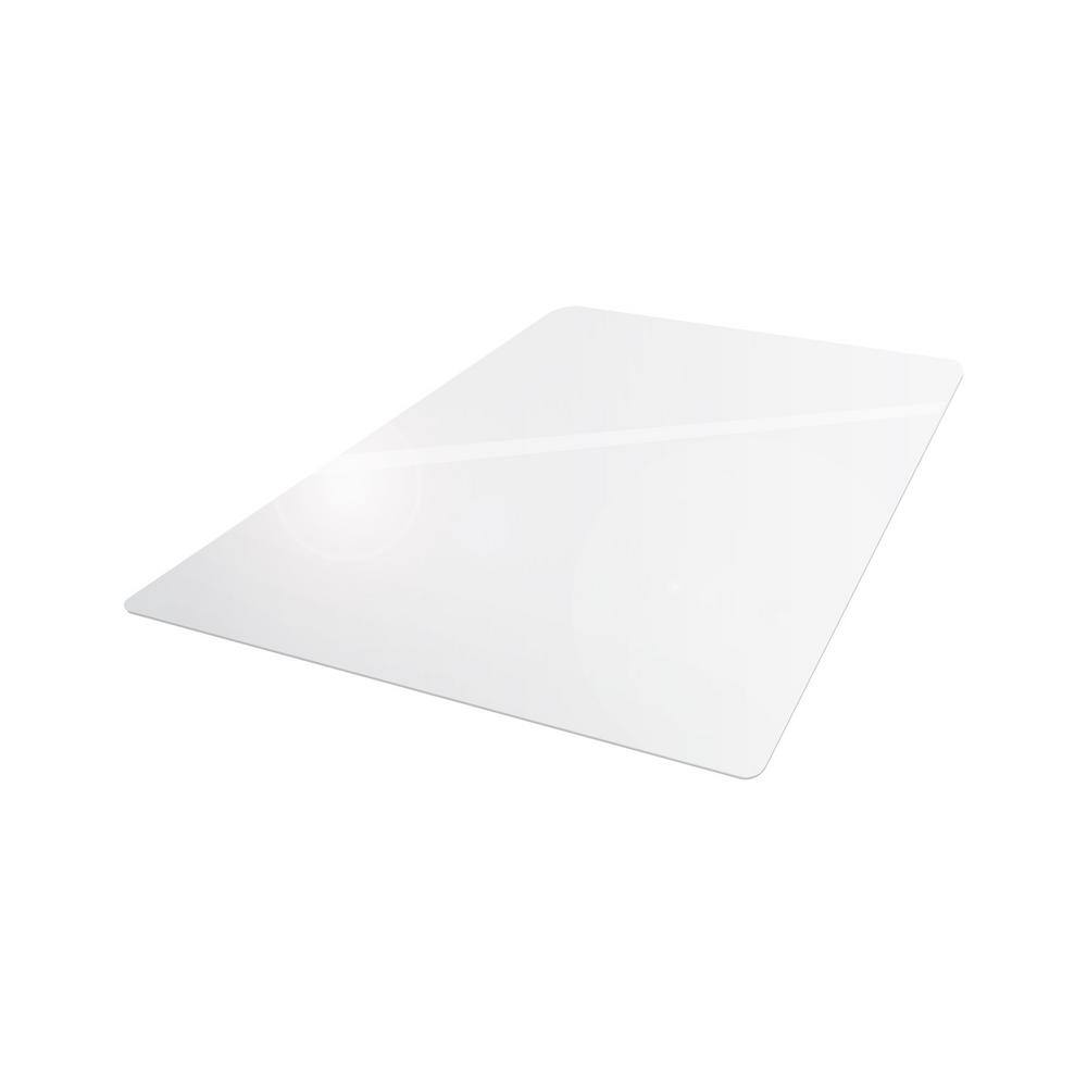 48 in. x 51 in. Vinyl Rectangular Chair Mat for Hard Floor FR1213017EV