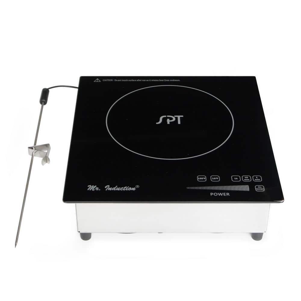 SPT Mr. Induction 3520-Watt 220-Volt Built-In or Countertop Commercial  Induction Cooktop with Temperature Probe SR-658RT - The Home Depot