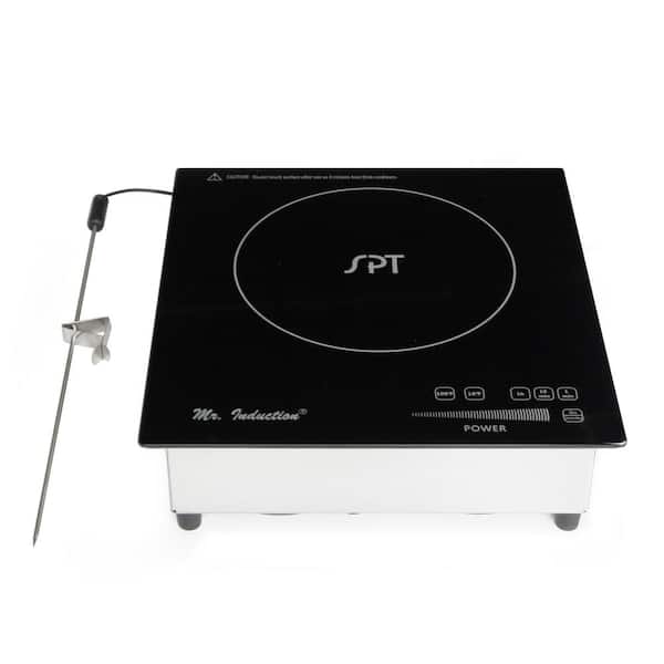 SPT Mr. Induction 3520-Watt 220-Volt Built-In or Countertop Commercial Induction Cooktop with Temperature Probe