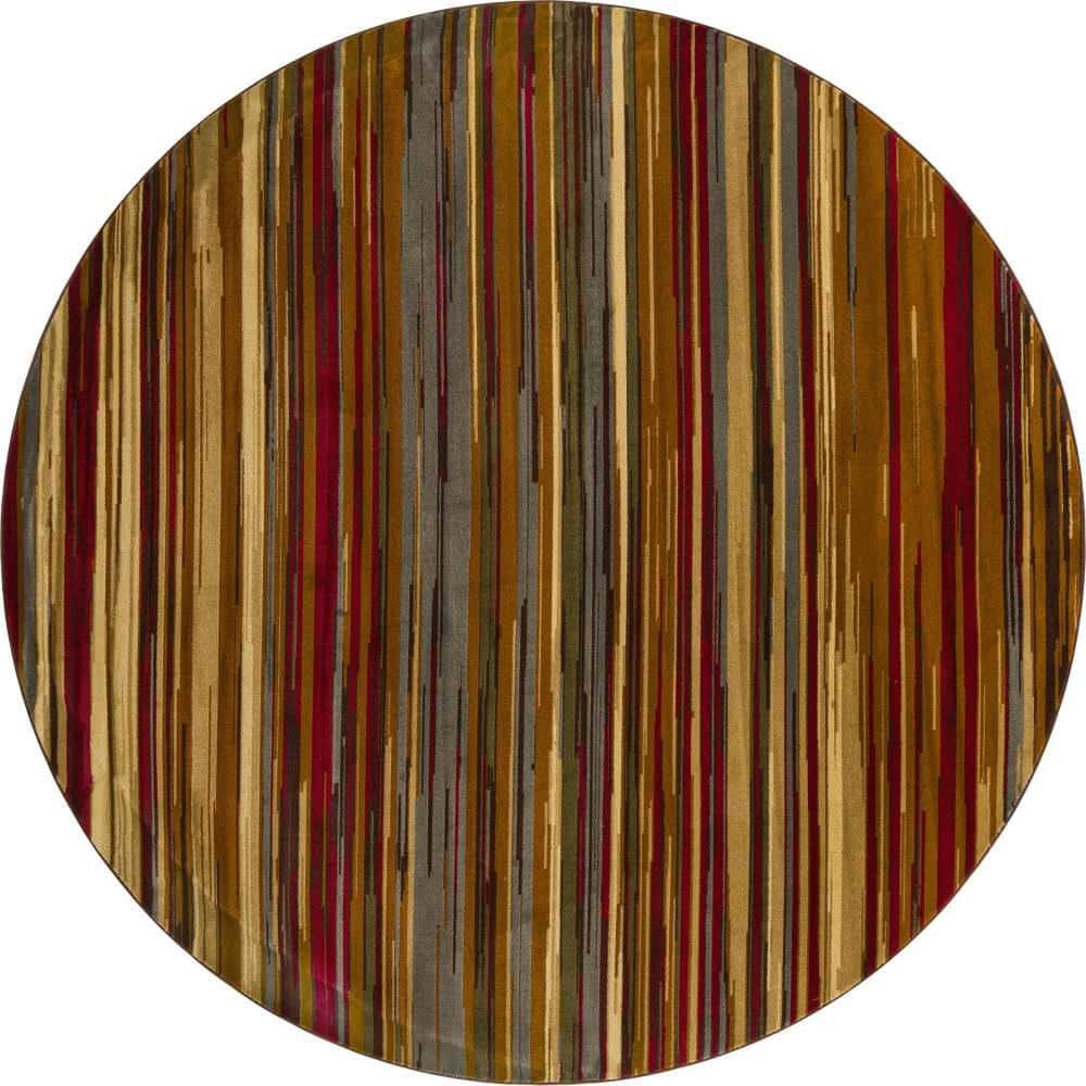 Unique Loom Barista Icatu Beige 10' 0 x 10' 0 Area Rug 3179769 The