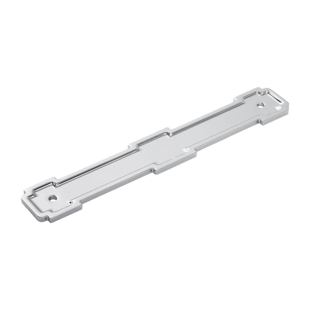 Coventry Collection Pull Backplate 6-5/16 Inch (160mm) Center to Center Chrome Finish Cabinet Backplate price history on PriceWatchPro