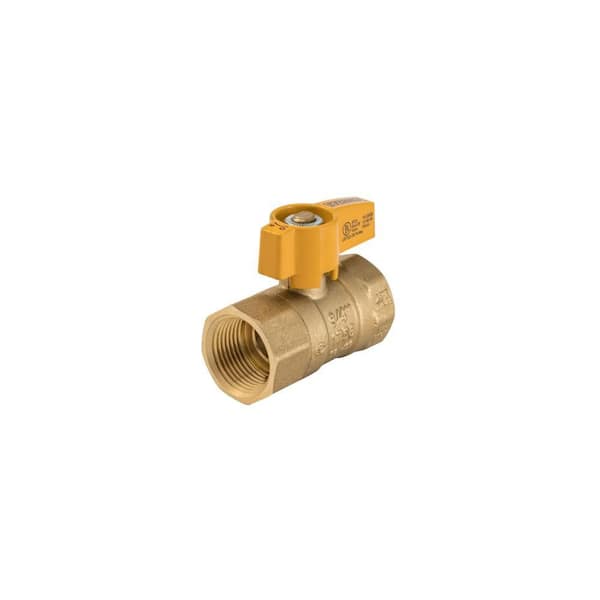 3/4 in. FNPT Brass Gas Ball Valve