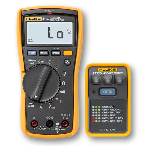 117 Multimeter and ST120 Socket Tester