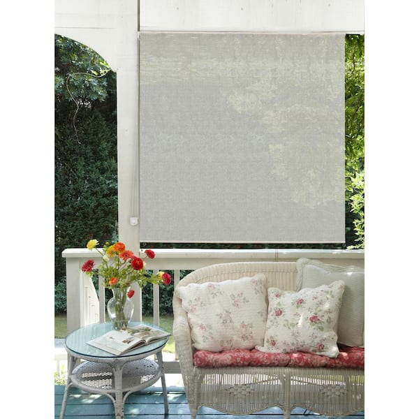 Radiance 96 in. W x 72 in. L Sunset Sand Dollar Horizontal Roll Up Shade