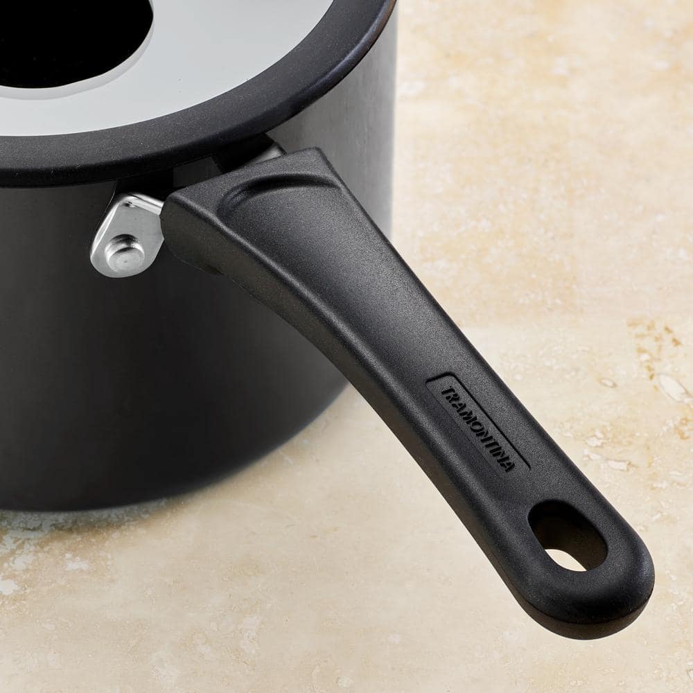 Tramontina 11-Piece Gray Aluminum Nonstick Nesting Cookware Set
