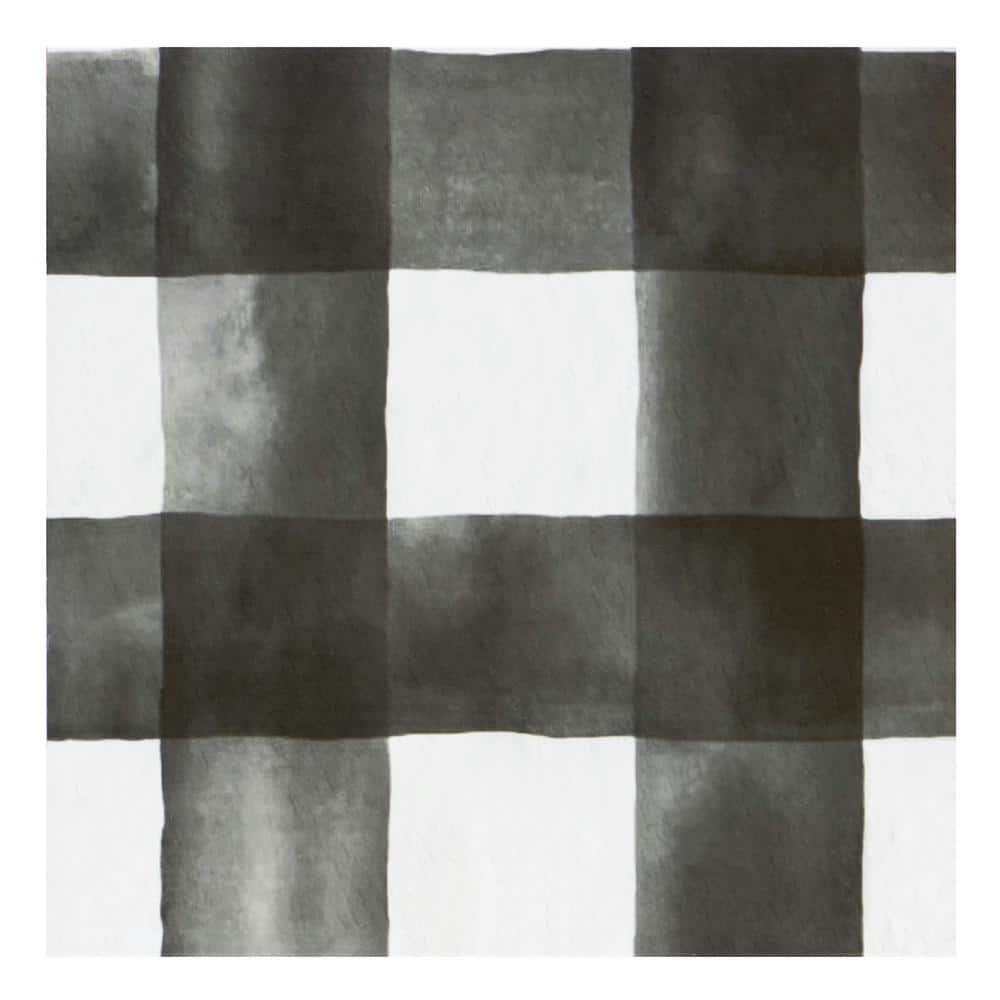Achim Retro Self Adhesive Vinyl Floor Tile - Watercolor Check - 20 Tiles/20 sq. ft 60 sq.ft 3 boxes for pick up you bid per sq.ft