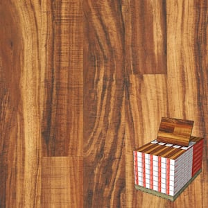 Outlast+ Hawaiian King Koa 12 mm T x 5.2 in. W Waterproof Laminate Wood Flooring (480.9 sqft/pallet)