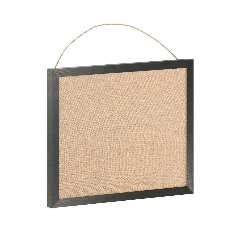 Carnegy Avenue Black 18 in. W x 24 in. H Bulletin Board CGA-HGW-524935 ...