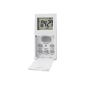 Woods 40-Amp 208-277-Volt DPST 24-Hour Mechanical Time Switch with