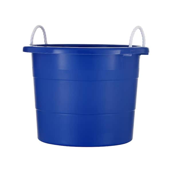 United Solutions 19 Gal. Plastic Bucket Rope Handle Tub in Cherry Red  TU0334-6pack - The Home Depot