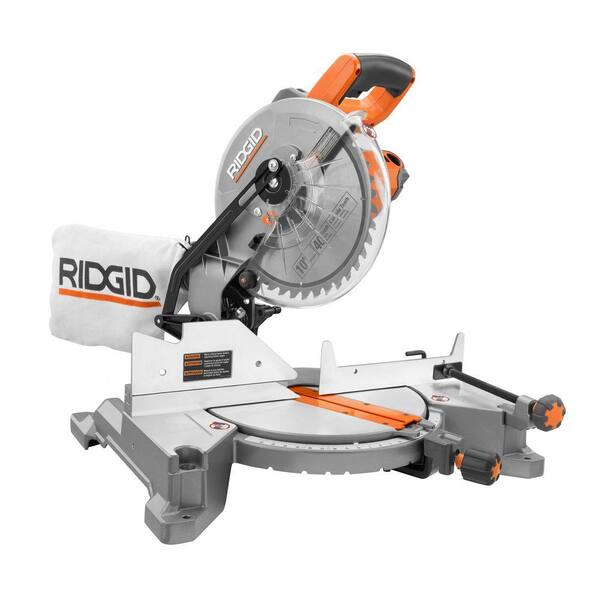 RIDGID 15 Amp 10 in. Compound Miter Saw