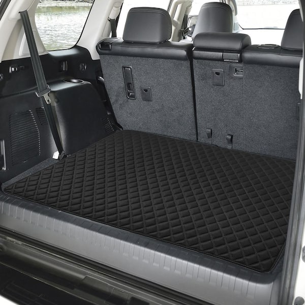 Deluxe Heavy-Duty Faux Leather Diamond Pattern Multi-Purpose Cargo Liner