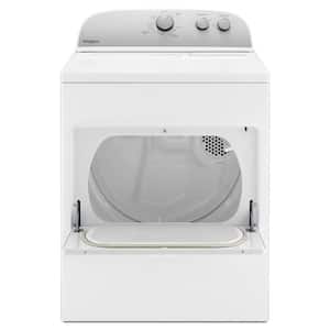 7.0 cu. ft. 240-Volt White Electric vented Dryer with AUTODRY Drying System