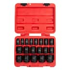 SUNEX TOOLS 3/8 In. Drive Stubby Impact Hex Driver SAE And Metric Set ...