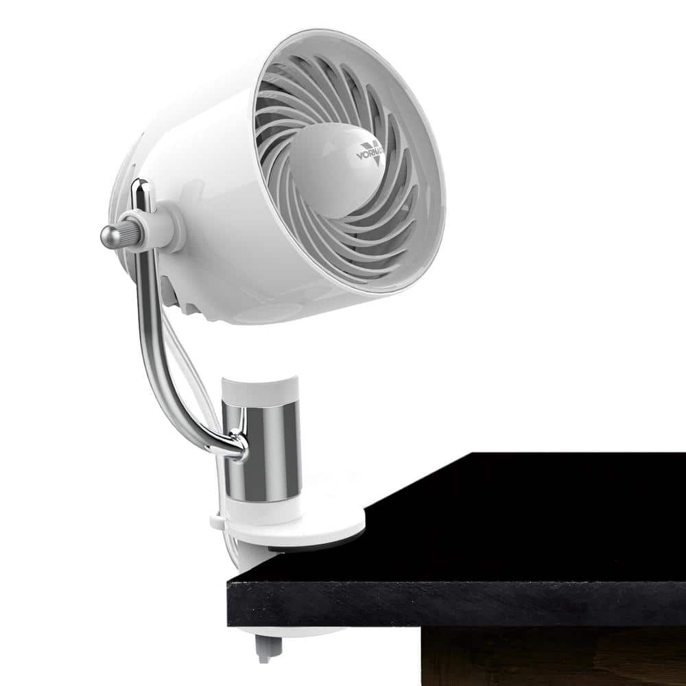 Pivot Clip 4 in. Personal Fan Air Circulator with Multi-Surface Mount in Ice price history on PriceWatchPro