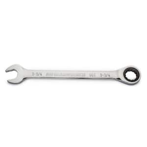 1-1/4 in. SAE 90-Tooth Combination Ratcheting Wrench