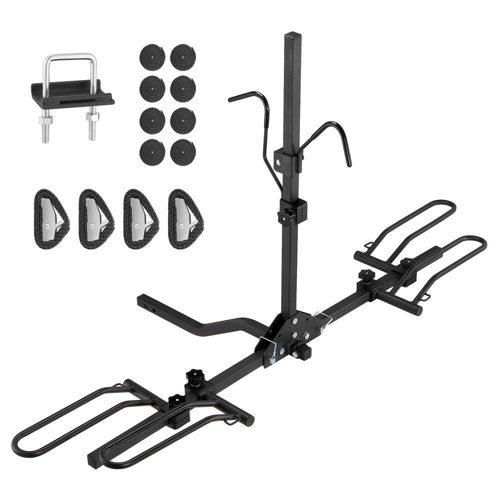 VEVOR 2 Bike Hitch Bike Rack 80 Lbs Max Weight Rack Hitch Mount 
