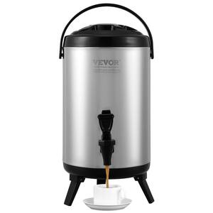 Hot Beverage Dispenser, Stainless Steel Insulated Beverage Dispenser Cold  and Ho