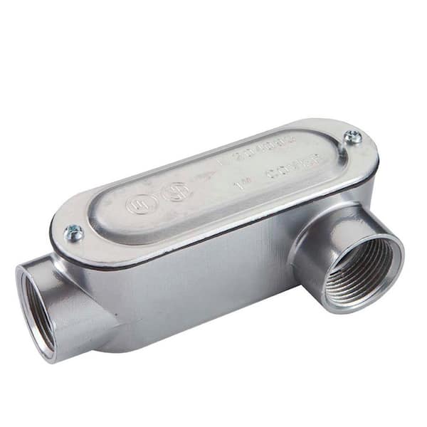 Halex Rigid Threaded Conduit Body With Cover And Gasket 1/2in- Aluminum