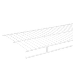 ClosetMaid SuperSlide 72 in. W x 16 in. D White Ventilated Wire Shelf 4735  - The Home Depot
