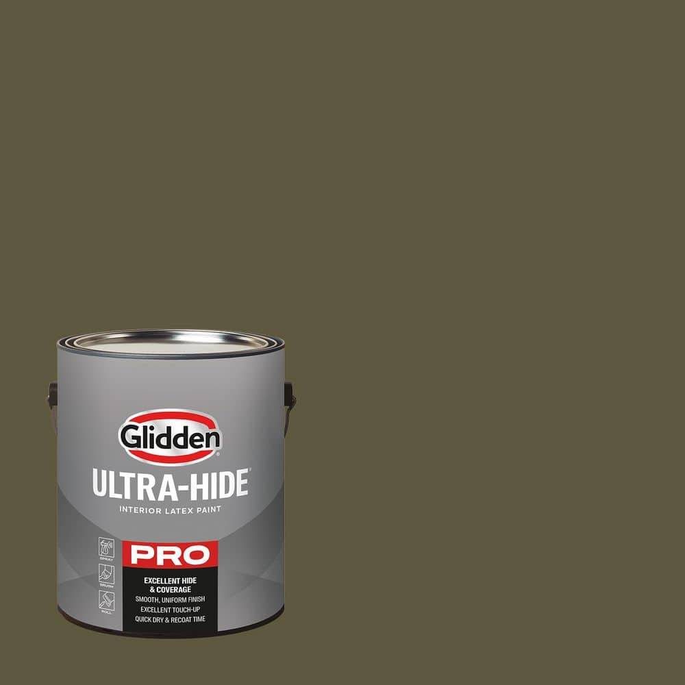 1 gal. PPG1113-7 Olive Green Satin Interior Paint price history on PriceWatchPro