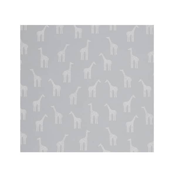The Company Store Giraffe Gray Peel and Stick Removable Wallpaper Panel (covers approx. 26 sq. ft.)
