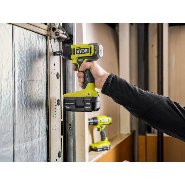 RYOBI ONE+ 18V Cordless 3/8 in. Impact Wrench with 2.0 Ah Battery